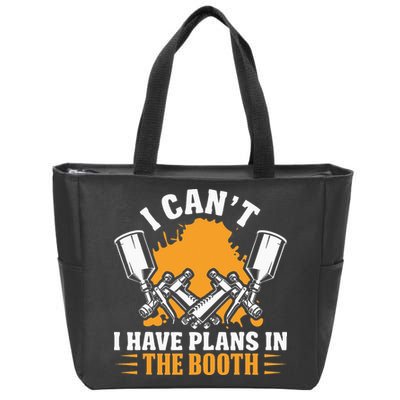 Auto Body Painter Automotive Car Detailer Vehicle Sprayer Zip Tote Bag