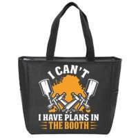Auto Body Painter Automotive Car Detailer Vehicle Sprayer Zip Tote Bag