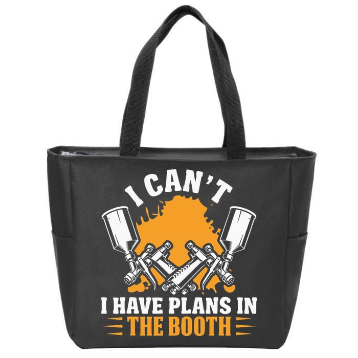 Auto Body Painter Automotive Car Detailer Vehicle Sprayer Zip Tote Bag