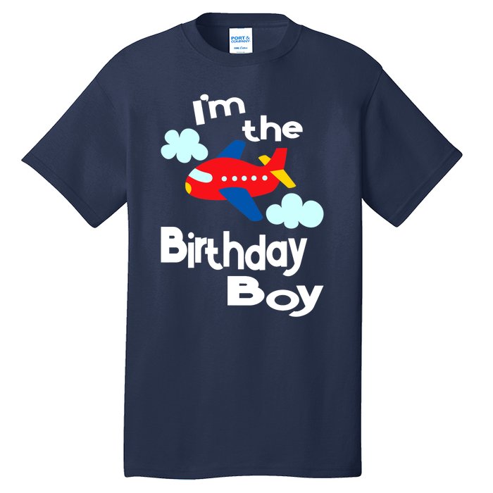 Airplane Birthday Party Outfit - I'm The Birthday Boy Tall T-Shirt