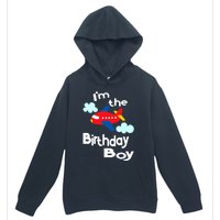 Airplane Birthday Party Outfit - I'm The Birthday Boy Urban Pullover Hoodie