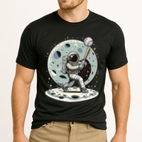 Astronaut Baseball Player Outer Space Moon Space Hitter Gift Performance Shirt