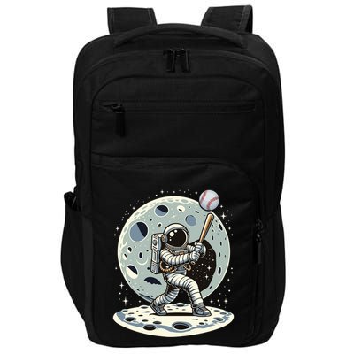 Astronaut Baseball Player Outer Space Moon Space Hitter Gift Impact Tech Backpack