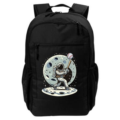 Astronaut Baseball Player Outer Space Moon Space Hitter Gift Backpack