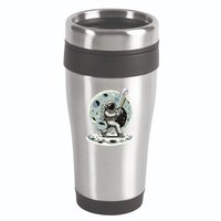 Astronaut Baseball Player Outer Space Moon Space Hitter Gift 16oz Travel Tumbler