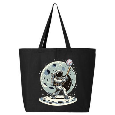 Astronaut Baseball Player Outer Space Moon Space Hitter Gift 25L Jumbo Tote