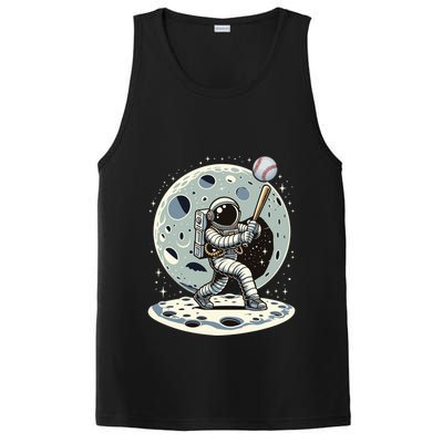 Astronaut Baseball Player Outer Space Moon Space Hitter Gift PosiCharge Competitor Tank