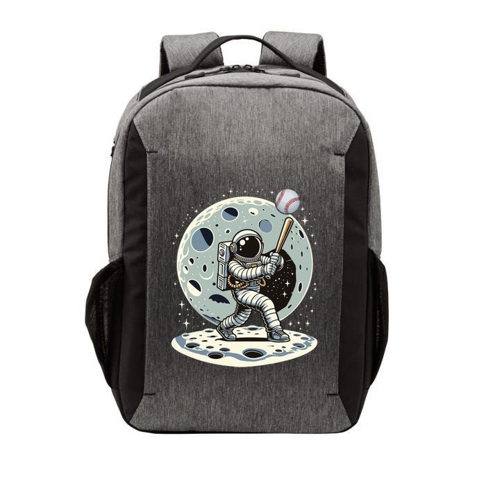 Astronaut Baseball Player Outer Space Moon Space Hitter Gift Vector Backpack