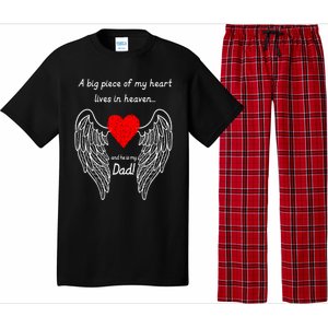 A Big Piece Of My Heart Lives In Heaven Gift Pajama Set