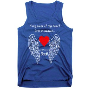 A Big Piece Of My Heart Lives In Heaven Gift Tank Top