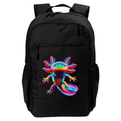 Axolotl Beautiful Pop Art Axolotl Daily Commute Backpack