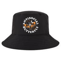 Antisocial Butterfly Partying In The Shadows Apparel Cool Comfort Performance Bucket Hat