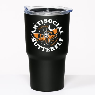 Antisocial Butterfly Partying In The Shadows Apparel Tumbler