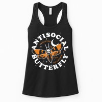 Antisocial Butterfly Partying In The Shadows Apparel Womens Tank Top