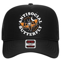 Antisocial Butterfly Partying In The Shadows Apparel Trucker Hat