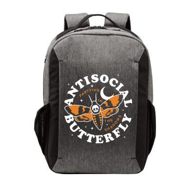 Antisocial Butterfly Partying In The Shadows Apparel Vector Backpack