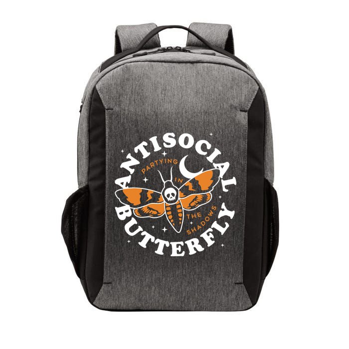 Antisocial Butterfly Partying In The Shadows Apparel Vector Backpack