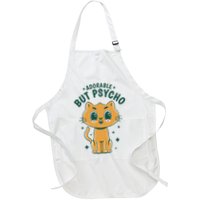 Adorable But Psycho Funny Cat Apron