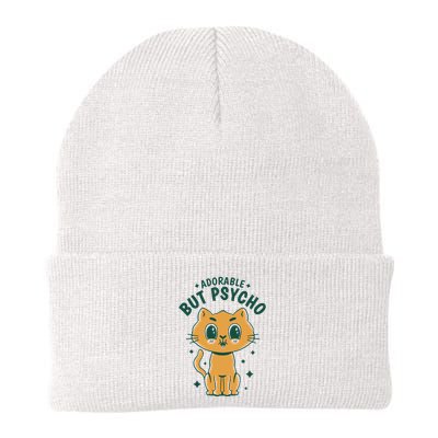 Adorable But Psycho Funny Cat Beanie