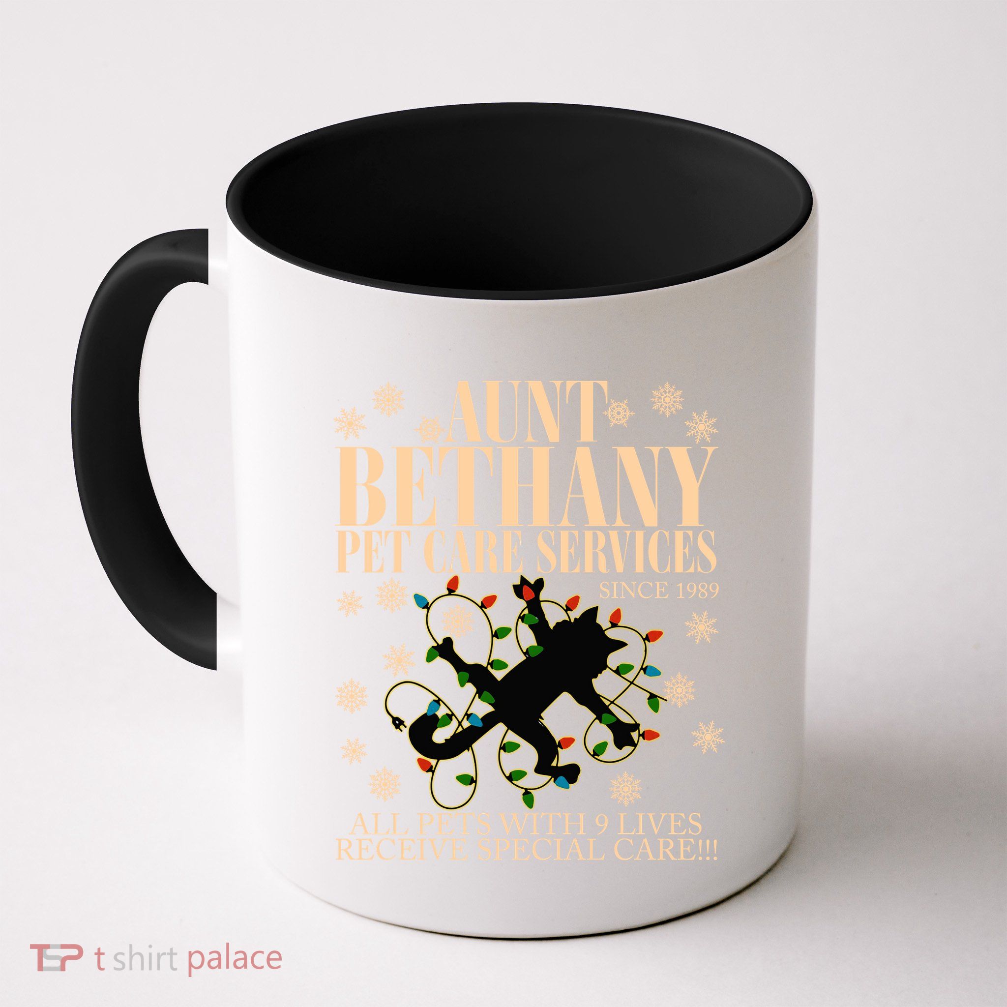 Aunt Bethany Pet Care Service Since 1989 Aunt Bethany Christmas Vacation Mug