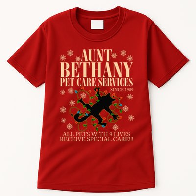 Aunt Bethany Pet Care Service Since 1989 Aunt Bethany Christmas Vacation Tall T-Shirt