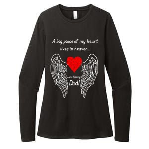 A Big Piece Of My Heart Lives In Heaven Gift Womens CVC Long Sleeve Shirt