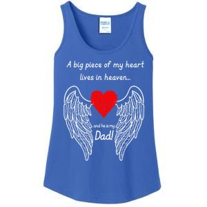 A Big Piece Of My Heart Lives In Heaven Gift Ladies Essential Tank