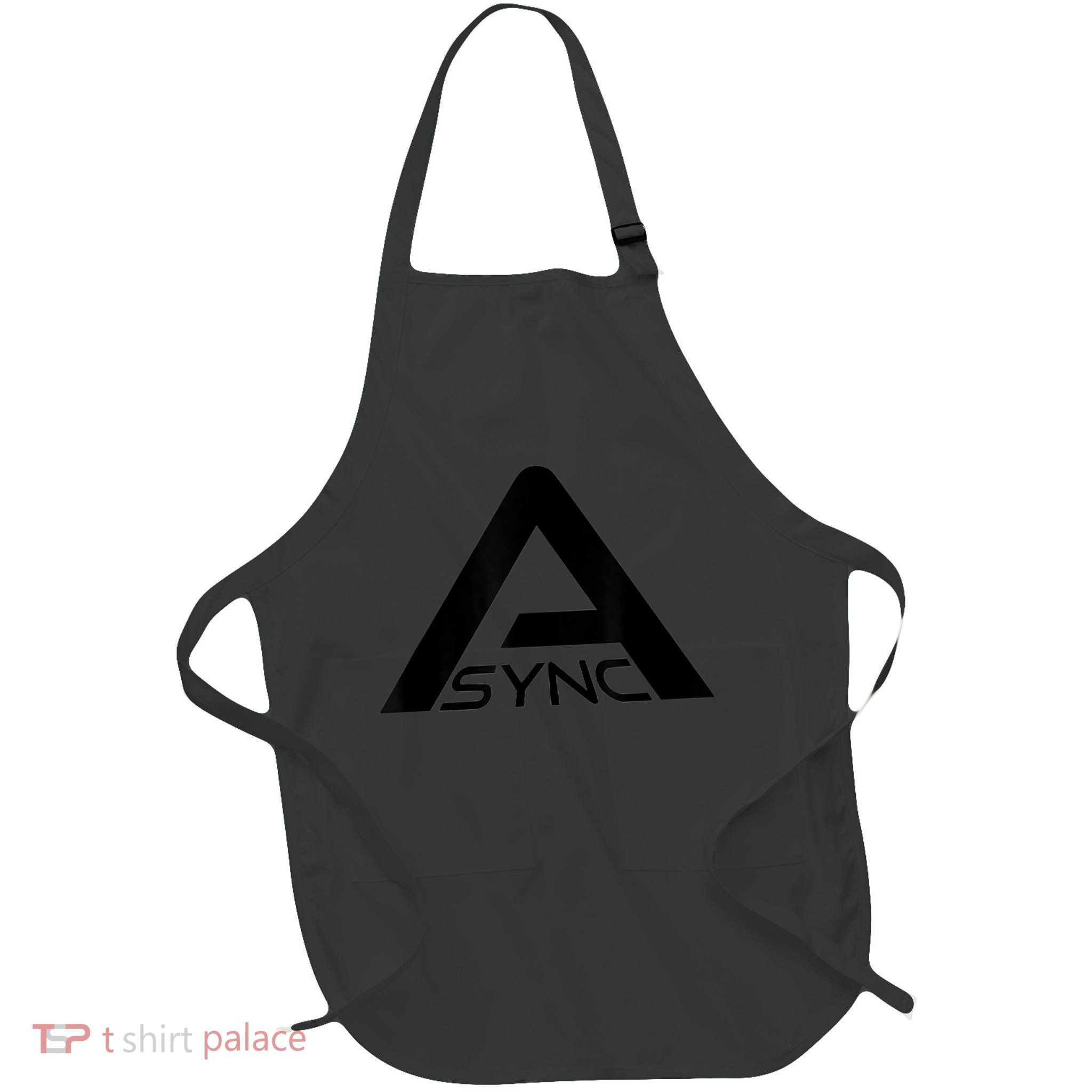 ASYNC Backrooms Pixels Research Full-Length Apron With Pockets