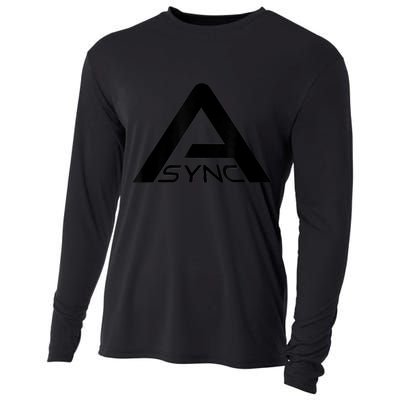 ASYNC Backrooms Pixels Research Cooling Performance Long Sleeve Crew