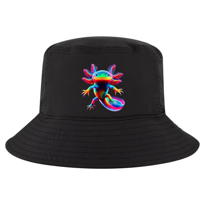 Axolotl Beautiful Pop Art Axolotl Cool Comfort Performance Bucket Hat