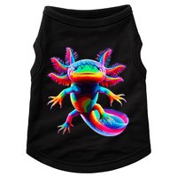 Axolotl Beautiful Pop Art Axolotl Doggie Tank