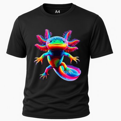 Axolotl Beautiful Pop Art Axolotl Performance Shirt