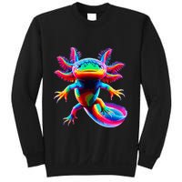 Axolotl Beautiful Pop Art Axolotl Sweatshirt