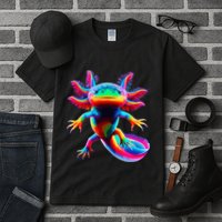 Axolotl Beautiful Pop Art Axolotl Tall T-Shirt