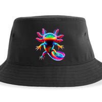 Axolotl Beautiful Pop Art Axolotl Sustainable Bucket Hat