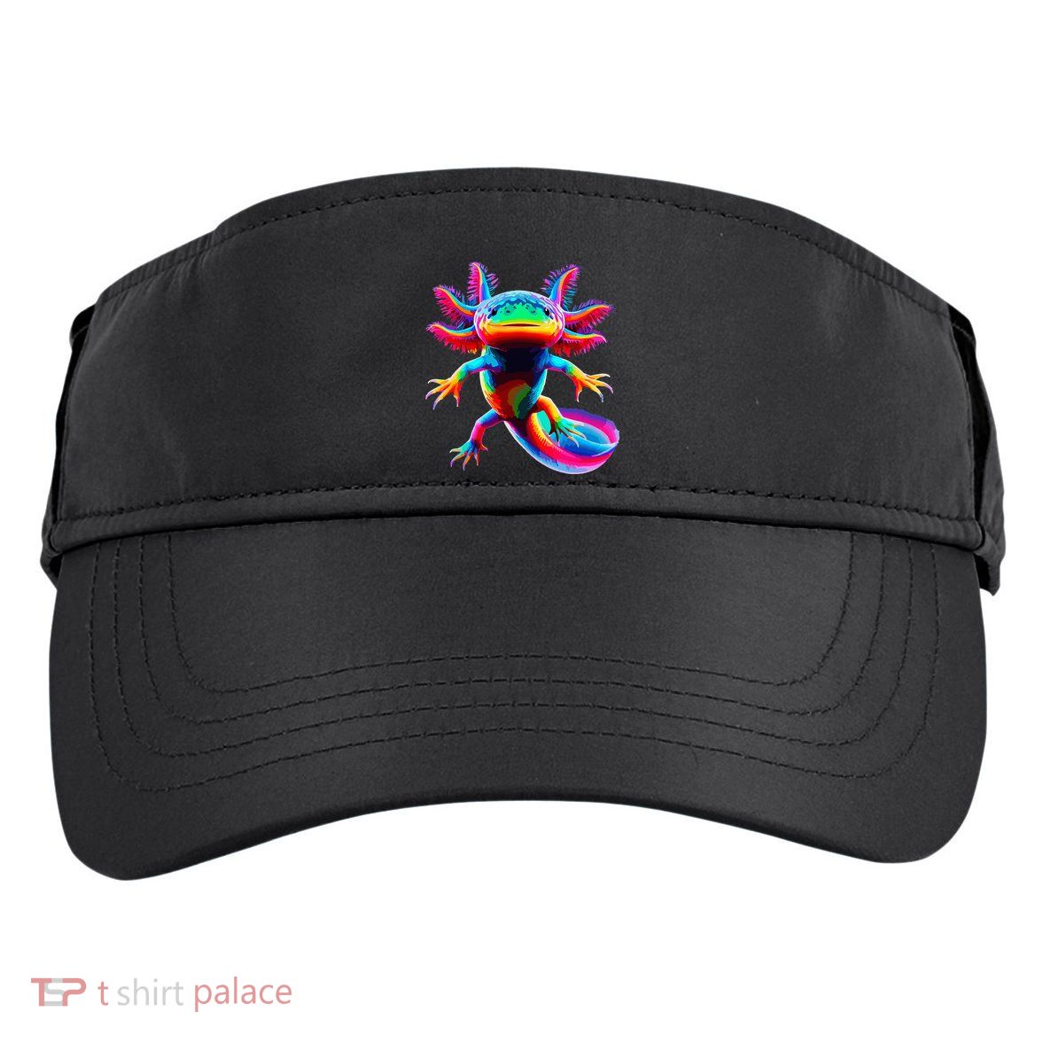 Axolotl Beautiful Pop Art Axolotl Adult Drive Performance Visor