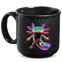 Axolotl Beautiful Pop Art Axolotl 15oz Campfire Ceramic Mug