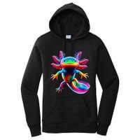 Axolotl Beautiful Pop Art Axolotl Women's Pullover Hoodie