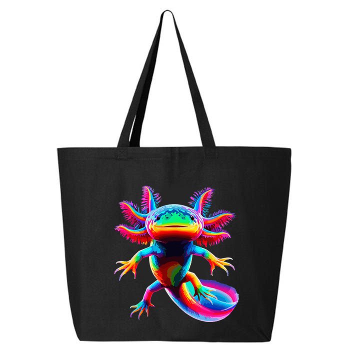Axolotl Beautiful Pop Art Axolotl 25L Jumbo Tote
