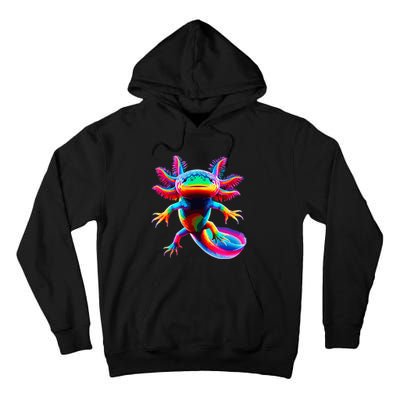 Axolotl Beautiful Pop Art Axolotl Tall Hoodie