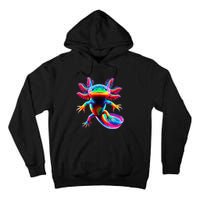 Axolotl Beautiful Pop Art Axolotl Tall Hoodie