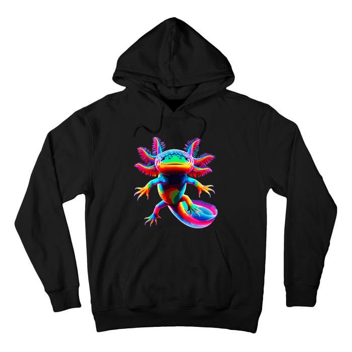 Axolotl Beautiful Pop Art Axolotl Tall Hoodie