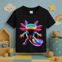 Axolotl Beautiful Pop Art Axolotl Toddler T-Shirt