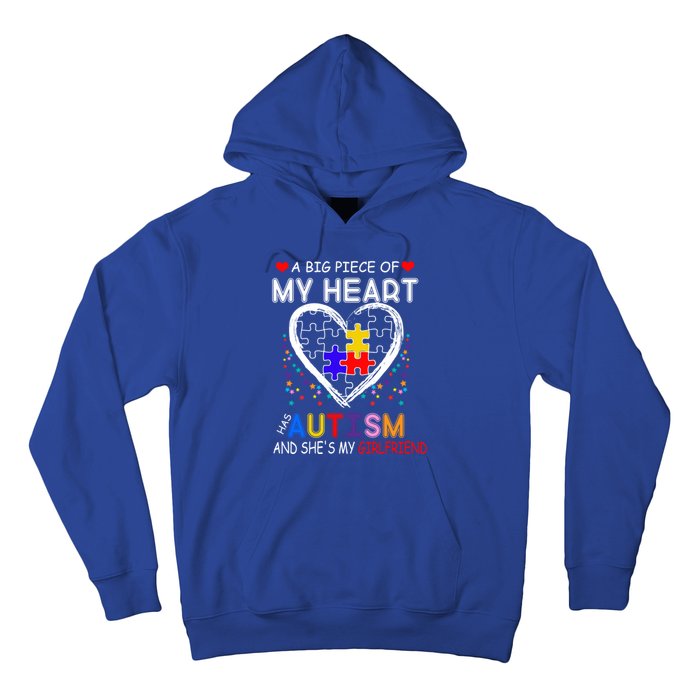 A Big Piece Of My Heart Has Autism And She's My Friend Gift Hoodie