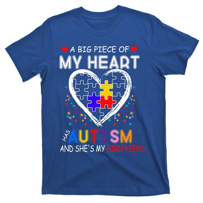 A Big Piece Of My Heart Has Autism And She's My Friend Gift T-Shirt