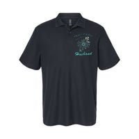 A Big Piece Of My Heart Lives In Heaven And He Is My Husband Softstyle Adult Sport Polo