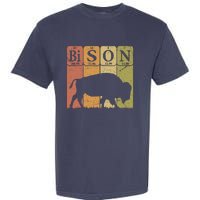 American Bison Periodic Table Elements Buffalo Retro Garment-Dyed Heavyweight T-Shirt