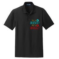 Anti Bullying Positive Message Be A Buddy Not A Bully Dry Zone Grid Polo