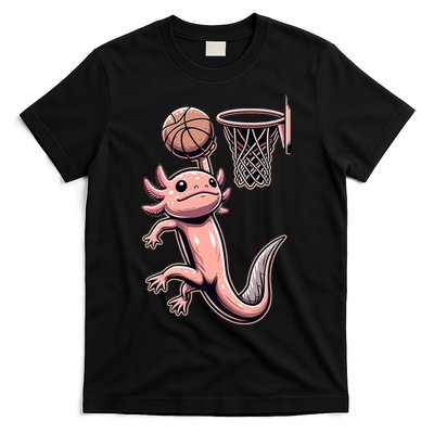 Axolotl Basketball Player Basketballer Sports T-Shirt
