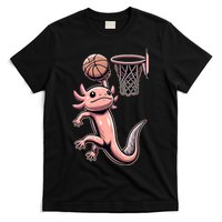 Axolotl Basketball Player Basketballer Sports T-Shirt
